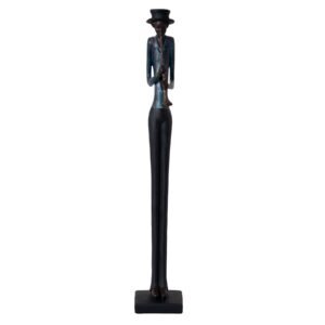 Standing Jazz Band Trumpeter  a striking figurine that captures the essence of a talented jazz musician in a stunning