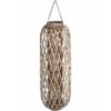 This is the Huge Standing Wicker Lantern.  Add natural texture to your home with our wicker lantern range. These beautifully woven wicker pieces have an earthy texture that can be used to instantly add a relaxed