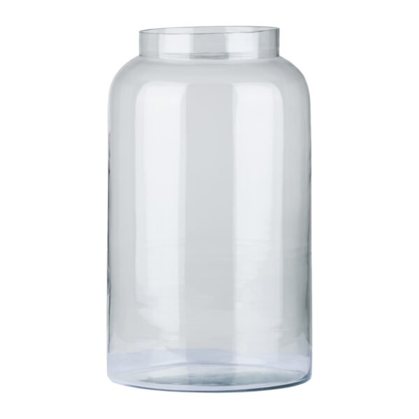 This Medium Apothecary Jar is highly functional and useful for displaying large blooms of flowers and plants. The use of the clear glass gives it a contemporary feel while the size of this jar being 31cm high