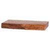 The Live Edge Collection Large Pyman Chopping board is made from Indian acacia wood creating charm and character