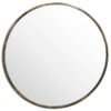 This is the Antique Brass Large Narrow Edged Mirror