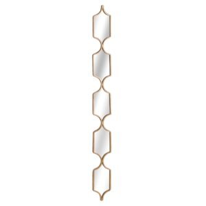 This is the Square Decorative Hanging Collage Mirror In Gold. A slim decorative mirror with a contemporary shape that makes a striking wall feature either alone or displayed in groups of three or more. This line follows some great success by others of a similiar design in alternative shapes. See 20806 for a silver version of this mirror.