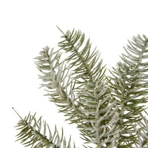 this snow pine spray offers an unmatched level of authenticity that will enchant your customers throughout the festive season. Each needle is thoughtfully positioned to mimic the natural drape and movement of genuine pine branches