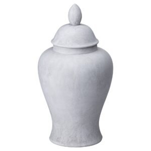 This is the Darcy Large Stone Ginger Jar. This stylish