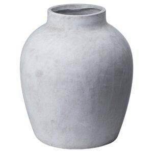 This meticulously crafted stoneware vessel combines artisanal charm with modern sensibilities. The surface showcases a distinctive textural finish that adds depth and visual interest to any display