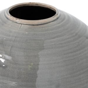 a stunning addition to any home décor. Featuring a striking grey glaze finish