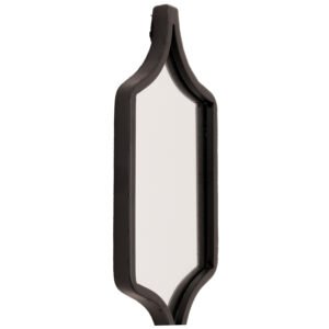 contemporary style Decorative Black Hanging Mirror. Crafted with a sleek