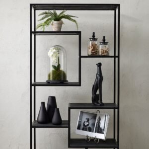 this high quality black glass vase needs only a few stems to set off its contemporary look. Pair with alternative sizes for a tiered height display: 22782 / 22783