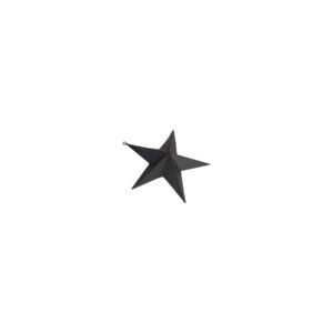 This is the Matt Black Convex Star. Stylish