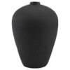 This is the Matt Black Tall Astral Vase. This matt black vase is large enough to be floor-standing if desired and looks great styled together with an alternate size in the same finish for a staggered height display. Slim-necked