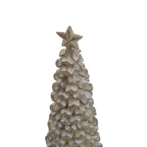 making it a standout addition to any seasonal display. The graceful star crowning the top adds a touch of luminous wonder