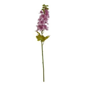 Elevate your artificial floral offerings with our exquisite Purple Elatum Delphinium stem from The Natural Garden Collection. This lifelike Delphinium elatum