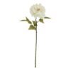 Elevate your floral offerings with our exquisite faux white peony stem from The Natural Garden Collection. This lifelike Paeonia replica captures the lush