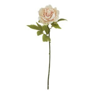 Indulge your customers' desire for timeless elegance with our exquisite faux blush peony stem. This lifelike Paeonia officinalis replica boasts delicate