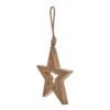 Add a touch of rustic elegance with our Natural Wooden Hanging Star