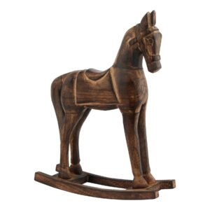 Add a touch of rustic elegance to your retail lineup with our Natural Rocking Horse. Its intricate detailing and natural wood finish bring nostalgic charm that's perfect for vintage