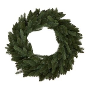 Introduce an evergreen masterpiece to your product line with our stunning Pine Wreath - a botanical marvel that promises to enchant customers and elevate any space with its natural elegance.  Measuring an impressive 60cm in diameter