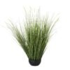 Bring a touch of natural elegance to any space with our Large Onion Grass Plant in Pot. This striking artificial plant boasts a lush