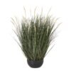 Bring the beauty of nature indoors with our exquisite faux Large Fountain Grass (Pennisetum alopecuroides) arrangement. This lifelike replica captures the graceful