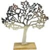 Large Silver Tree Ornament 42cm