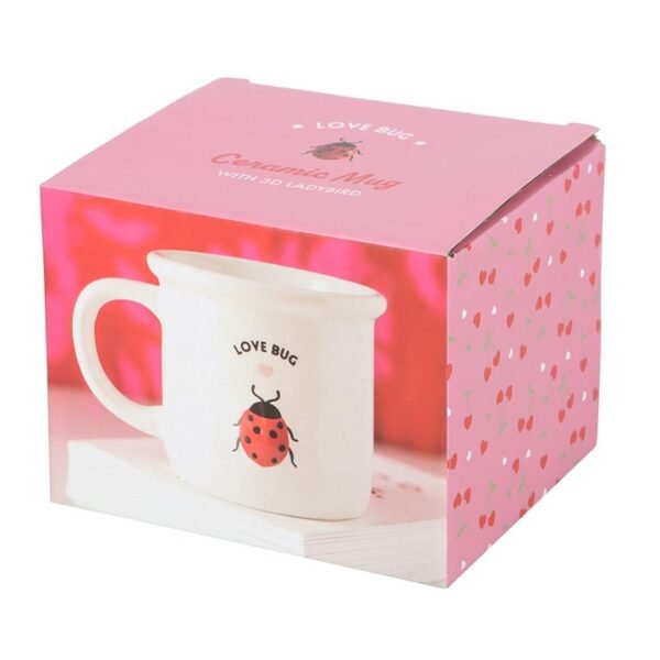 Love Bug Mug with 3D Ladybird - Image 5