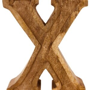 Hand Carved Wooden Embossed Single Letters