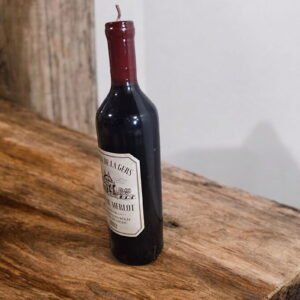 Wine Bottle Shaped Candle 29cm