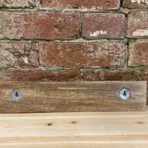 Mango Wood Heart 4 Coat Hooks