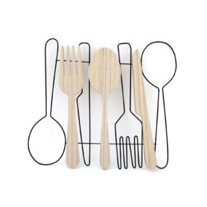 Fork & Knife Wall Decoration 45cm