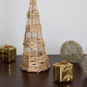 Rattan Christmas Tree Small