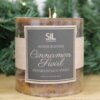 Cinnamon Swirl Ombre Pillar Candle Short