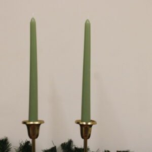 Set of Two Fig and Wood Sage Taper Candles