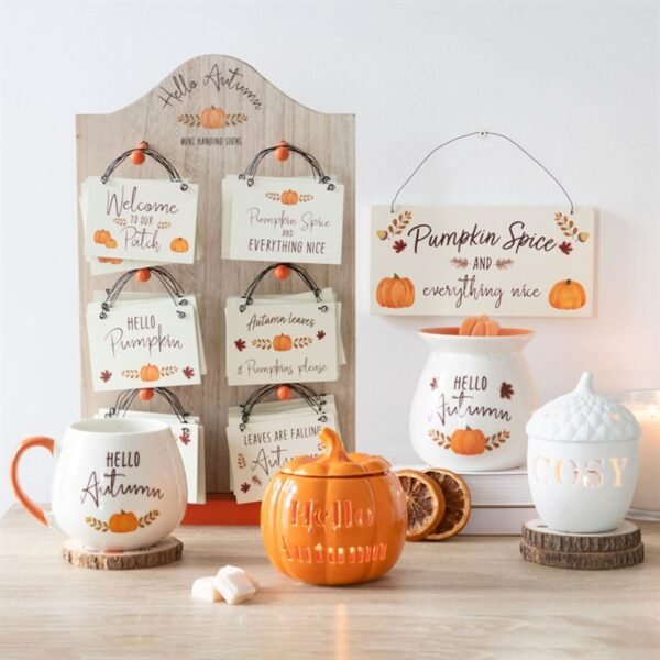 20cm Pumpkin Spice Hanging Sign - Image 4