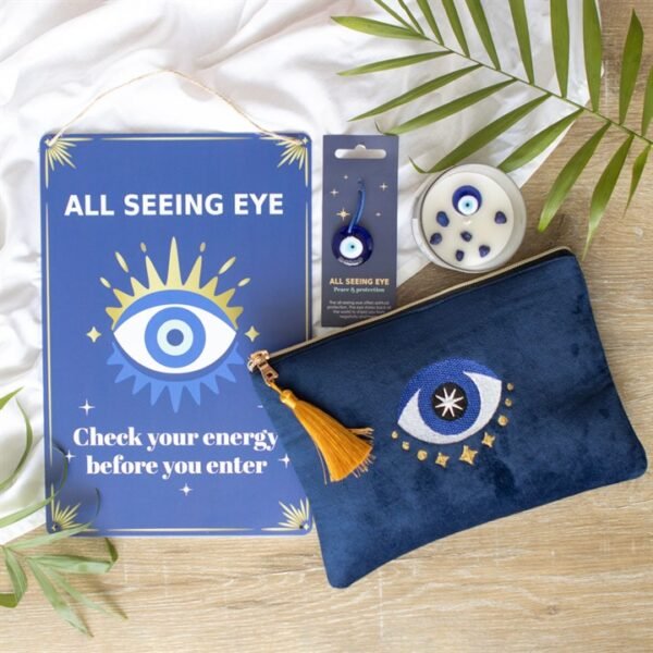 30cm All Seeing Eye Metal Hanging Sign - Image 5