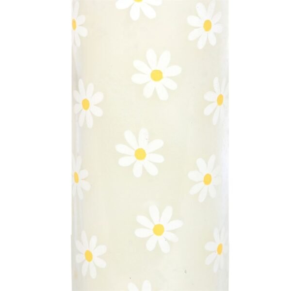 White Daisy Tube Candle - Image 3