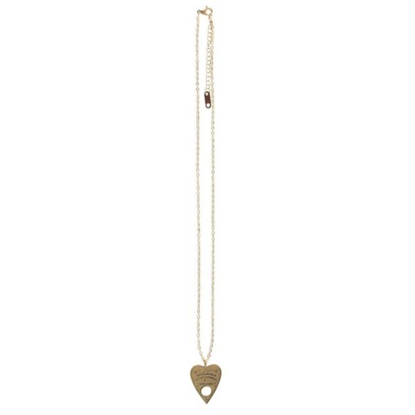 Talking Board Planchette Necklace Greeting Card - Image 5