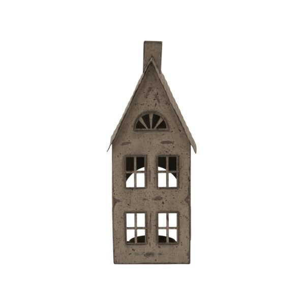 Charm and character radiate from this rustic architectural tealight holder