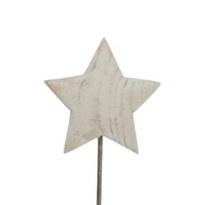 weathered patina that complements both modern and traditional décor schemes. The star motif