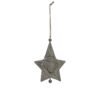 This charming festive decoration combines rustic authenticity with holiday magic in a unique star-shaped design. The detailed Santa motif nestled within the sturdy star framework creates a wonderfully dimensional piece that captures attention from every angle. The weathered finish and traditional crafting techniques give this piece an heirloom quality that resonates with collectors and seasonal decorators alike. Perfect for retail displays