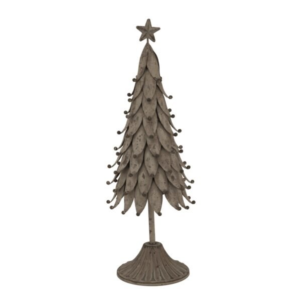 This charming decorative tree stands as a testament to rustic artistry