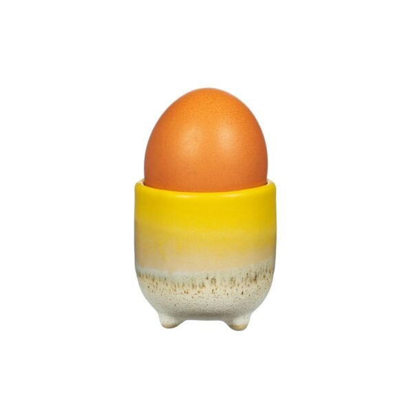 Mojave Glaze Yellow Glaze Egg Cup - Image 3