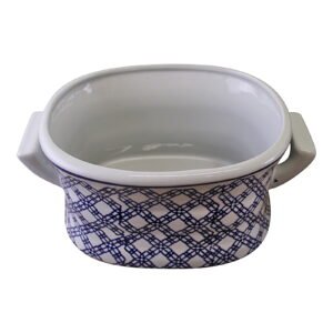 Set of 2 Ceramic Footbath Planters