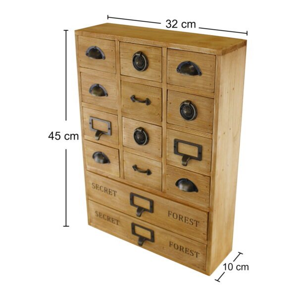 14 Drawer Storage Unit, Trinket Drawers - Image 4