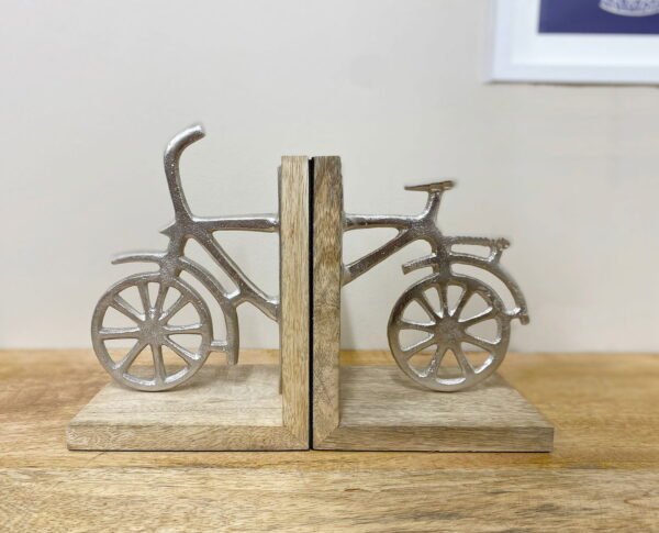 Set of Two Bicycle Bookends - Image 3