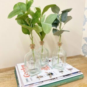 Set of Three Artificial Leaf In Vase