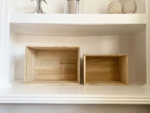 Set Of Two Engraved Sheep Crates - Image 5