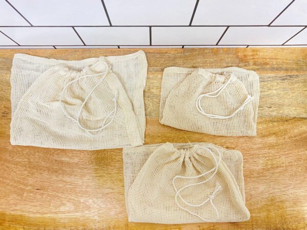 Pack of 3 Reusable Fruit & Vegetable Bags - Image 4