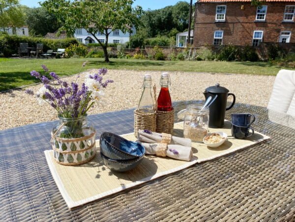 Set of Four Woven Grass Place Mats - Image 4