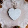 White Heart Chopping Board 24x26cm
