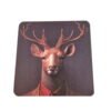 Forest Animal Head Coaster Set Of 6